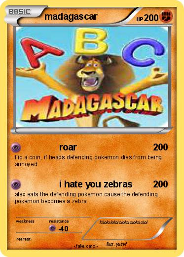 Pokemon madagascar