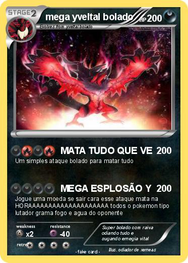 Pokemon mega yveltal bolado