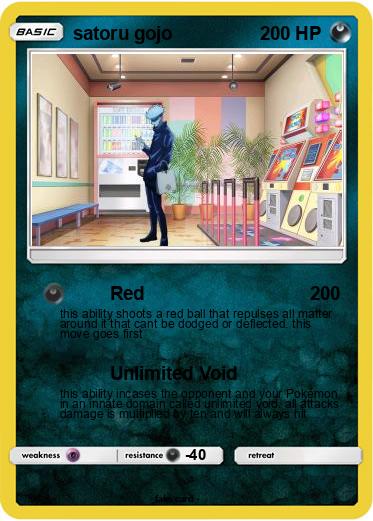 Pokemon satoru gojo