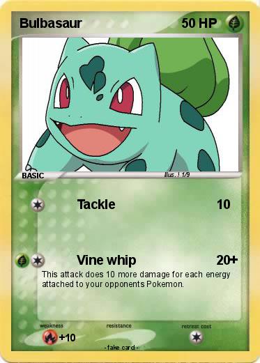 Pokemon Bulbasaur