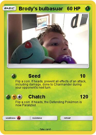 Pokemon Brody's bulbasuar