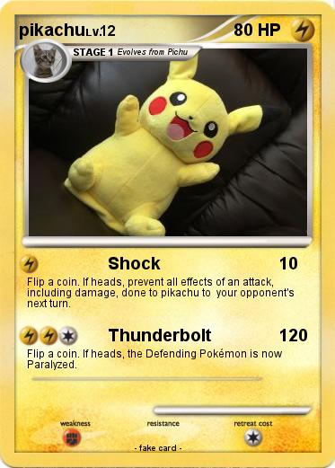 Pokemon pikachu