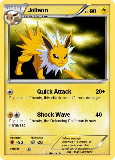 Pokemon Jolteon