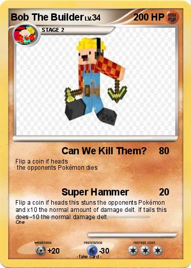 Pokemon Bob The Builder