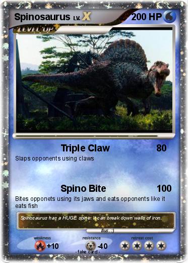 Pokemon Spinosaurus