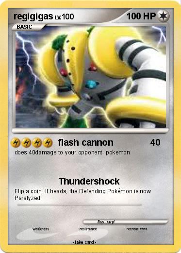 Pokemon regigigas