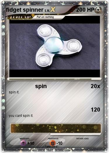 Pokemon fidget spinner