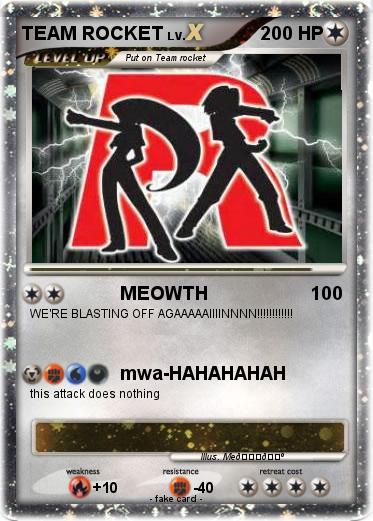Pokemon TEAM ROCKET