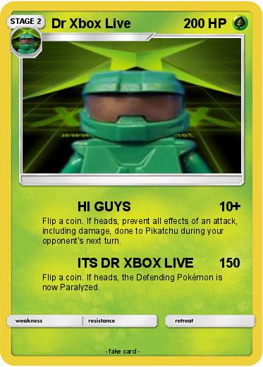 Pokemon Dr Xbox Live