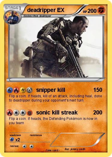 Pokemon deadripper EX