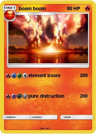 Pokemon boom boom