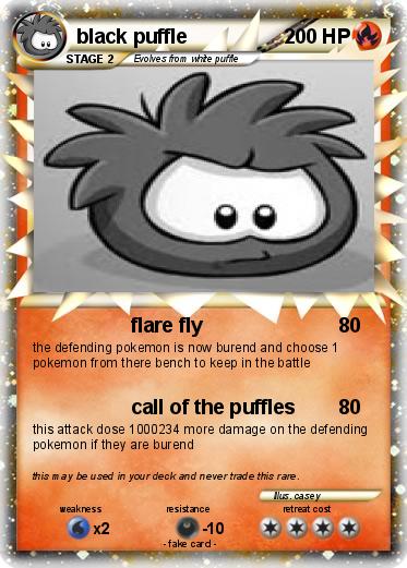 Pokemon black puffle
