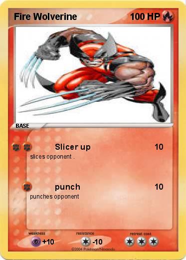 Pokemon Fire Wolverine
