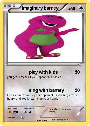 Pokemon Imaginary barney