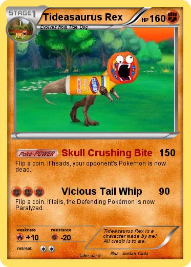 Pokemon Tideasaurus Rex
