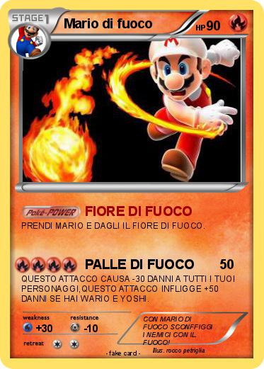 Pokemon Mario di fuoco