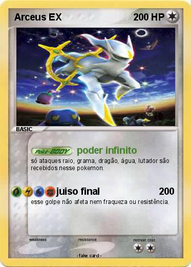 Pokemon Arceus EX