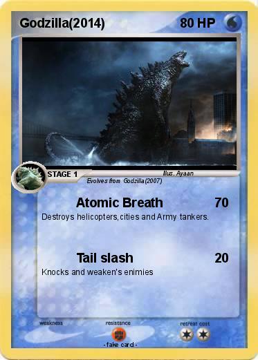 Pokemon Godzilla(2014)