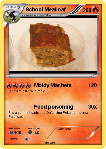 Pokemon School Meatloaf