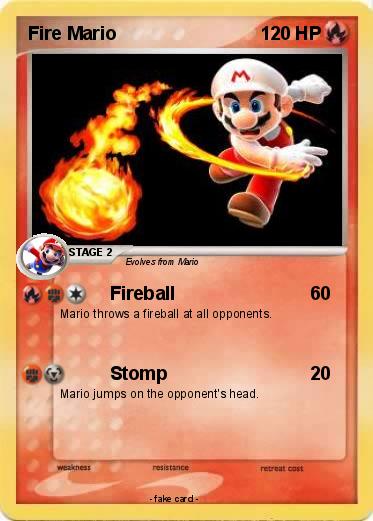 Pokemon Fire Mario