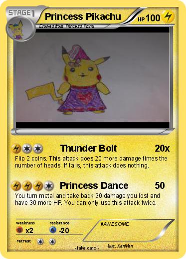 Pokemon Princess Pikachu