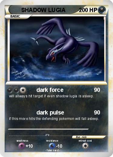 Pokemon SHADOW LUGIA
