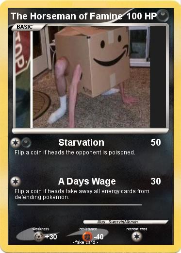 Pokemon The Horseman of Famine