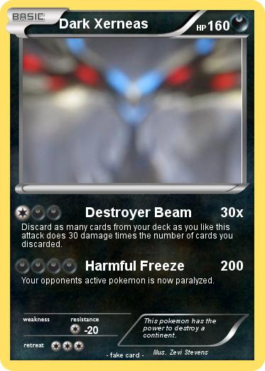 Pokemon Dark Xerneas