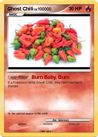 Pokemon Ghost Chili