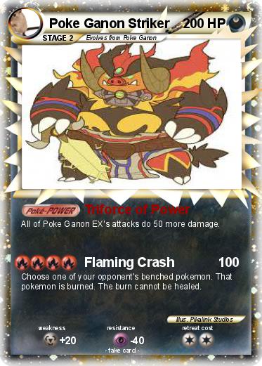 Pokemon Poke Ganon Striker