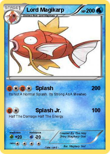 Pokemon Lord Magikarp
