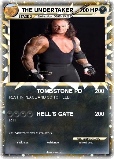 Pokemon THE UNDERTAKER