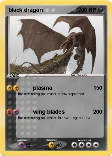 Pokemon black dragon