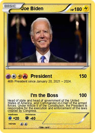 Pokemon Joe Biden