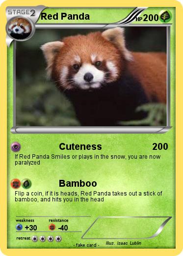 Pokemon Red Panda