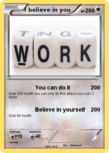 Pokemon I believe in you