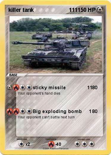Pokemon killer tank                       111