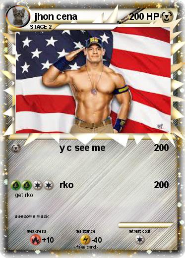 Pokemon jhon cena