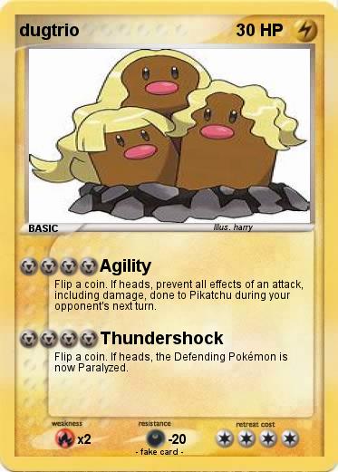 Pokemon dugtrio