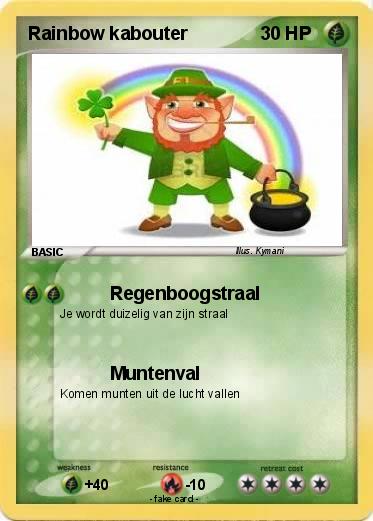 Pokemon Rainbow kabouter