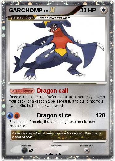 Pokemon GARCHOMP