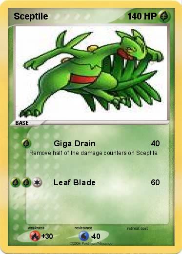 Pokemon Sceptile