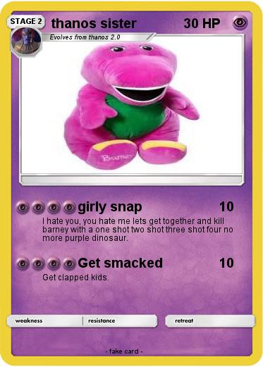 Pokemon thanos sister