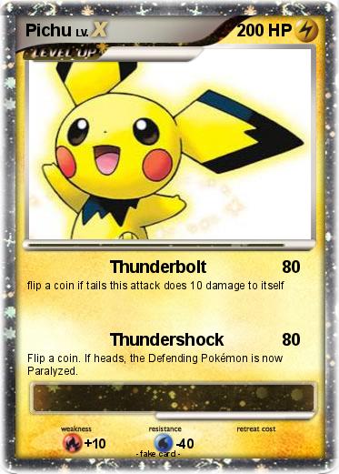 Pokemon Pichu