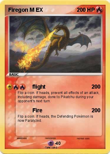 Pokemon Firegon M EX