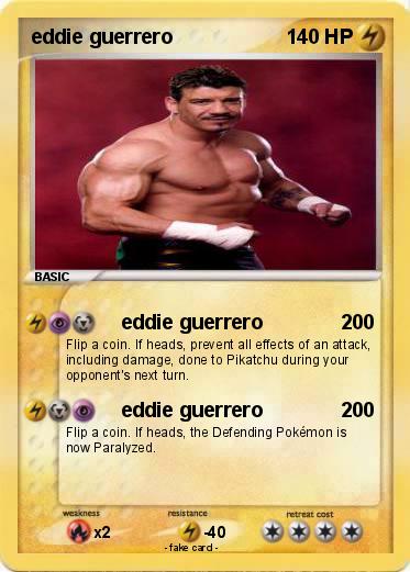 Pokemon eddie guerrero