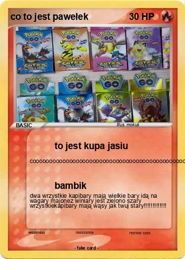 Pokemon co to jest pawełek