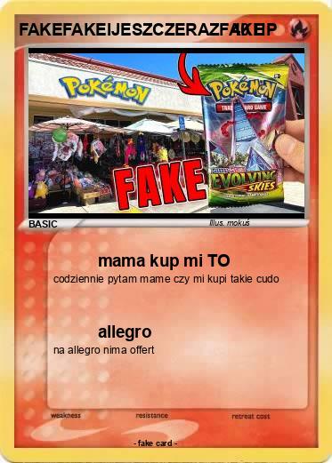 Pokemon FAKEFAKEIJESZCZERAZFAKE