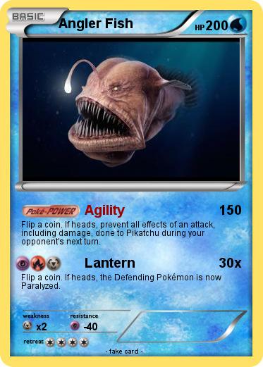 Pokemon Angler Fish