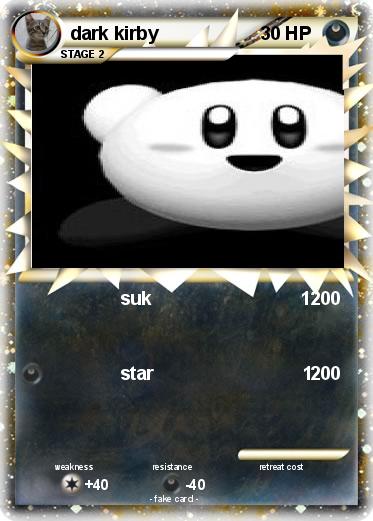 Pokemon dark kirby